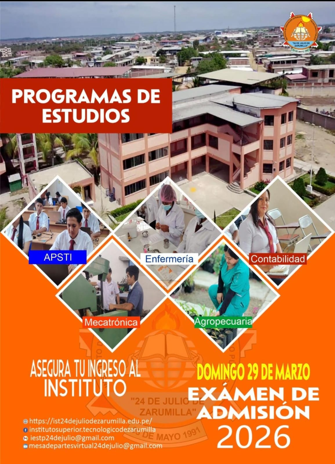 ¡Prepárate para tu Futuro! Examen de Admisión 2026: Requisitos y Fecha Oficial.!